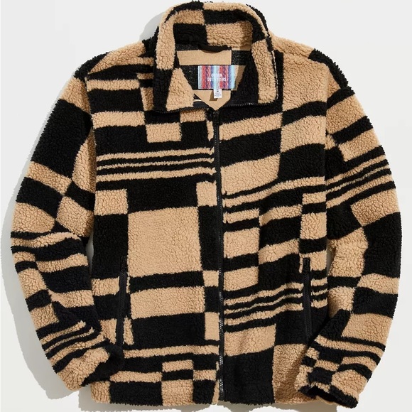 Urban Outfitters Sherpa Zip Jacket NWT Size S - Picture 3 of 8